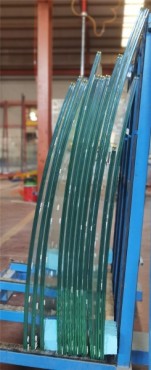 Laminated tempered Glass--curved, ltg-c